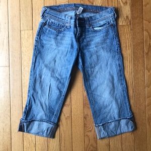 Abercrombie cropped Denim Jeans